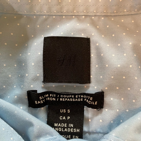 Light Blue Button Up - Picture 3 of 3